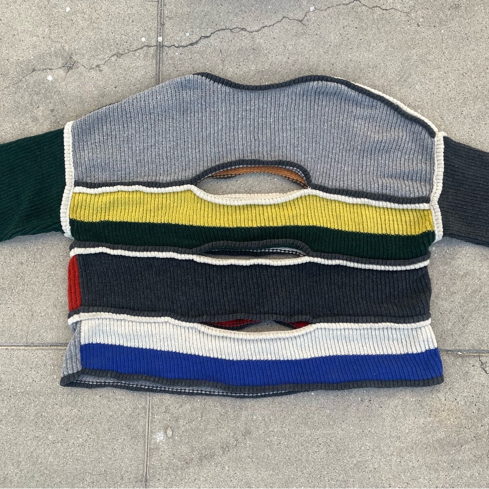 ECKHAUS LATTA CUTOUT SWEATER - Picture 2 of 8